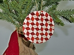 Maple and Bloodwood Ornament